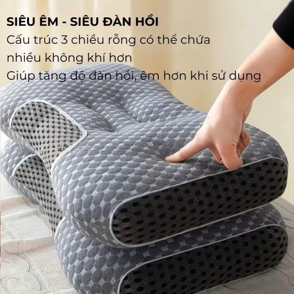 Gối ngủ công thái học PTLUXURY