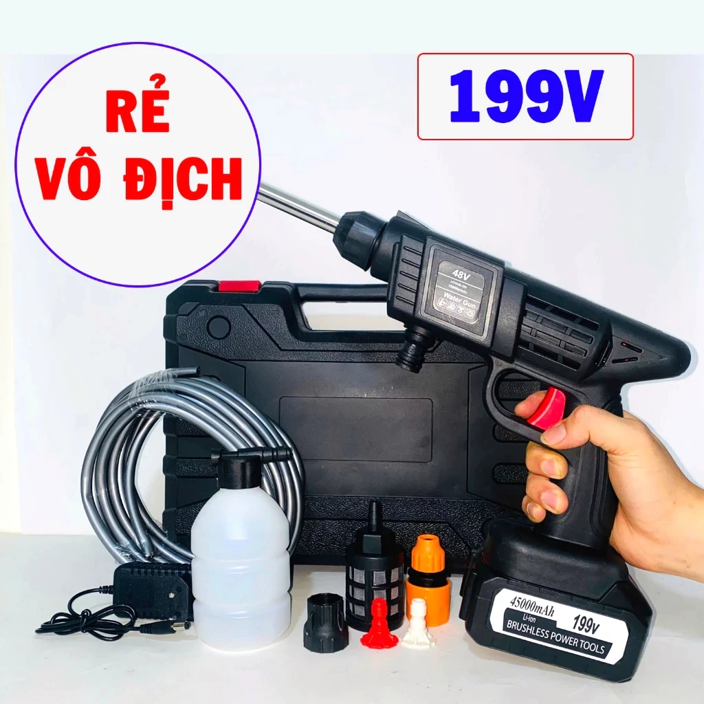 máy rửa xe Hitachi