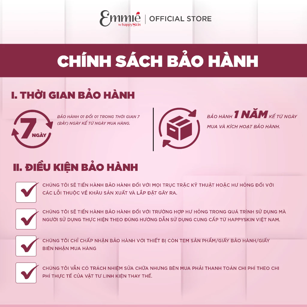 Máy rửa mặt Emmié