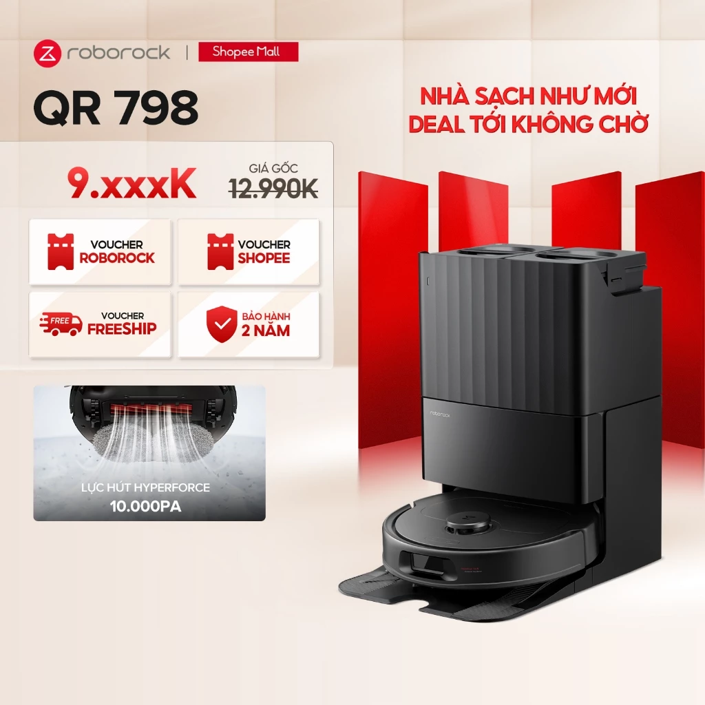 Robot hút bụi lau nhà