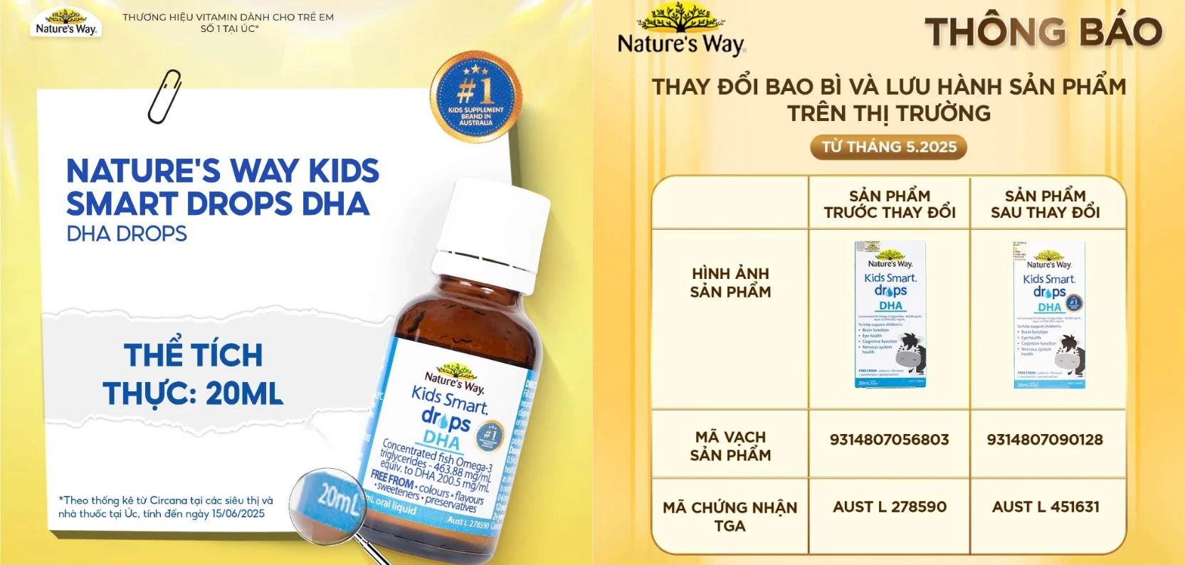 Nature's Way Kids Smart Drops