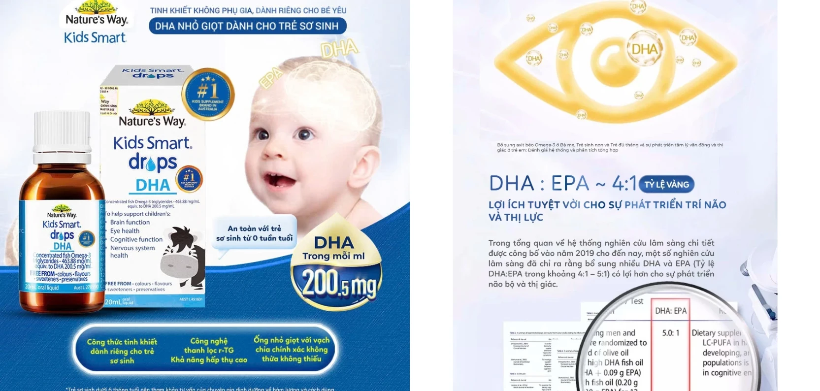 Nature's Way Kids Smart Drops DHA