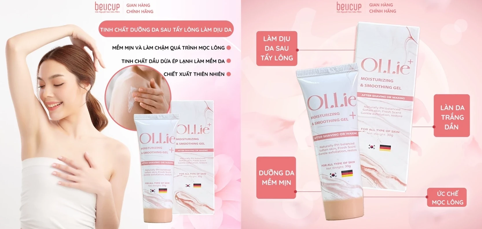 Kem tẩy lông Ollie