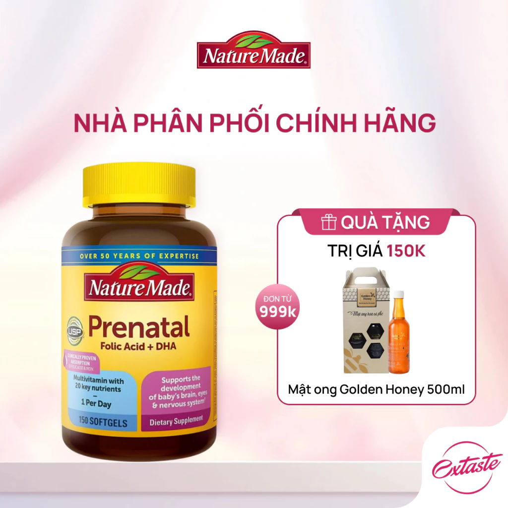 Vitamin bầu Nature Made Prenatal