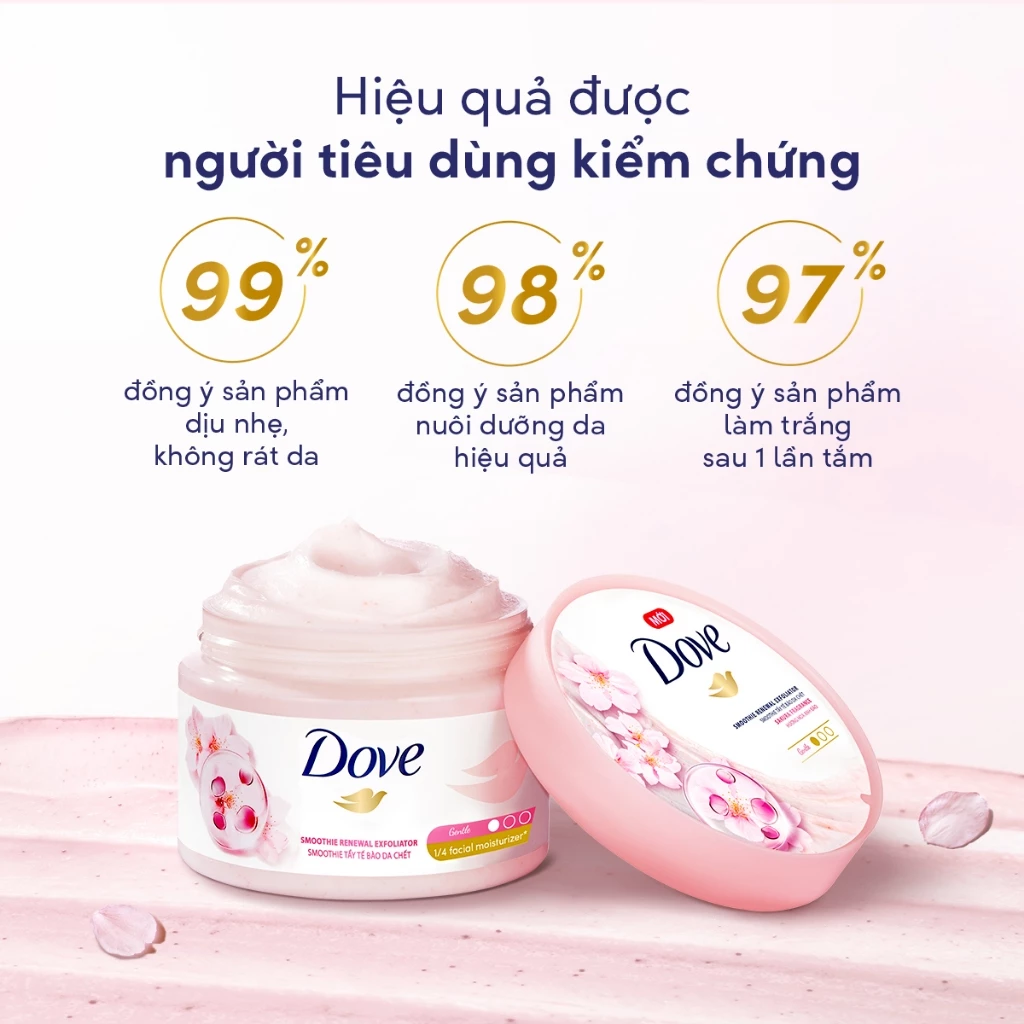 Smoothie tẩy tế bào chết Dove
