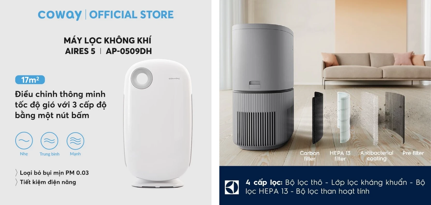 máy lọc không khí