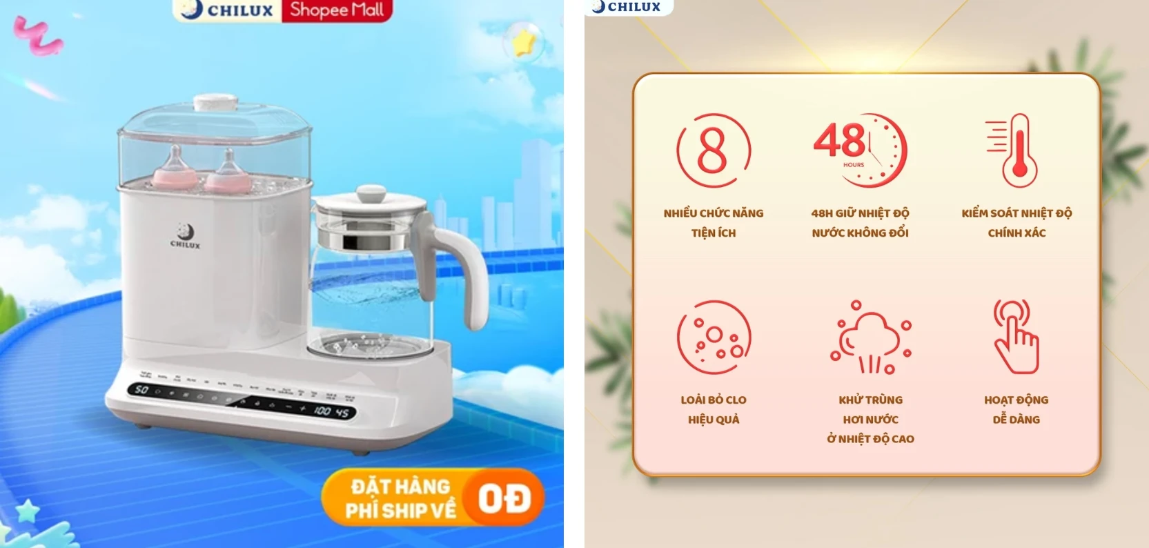 máy tiệt trùng Chilux C1