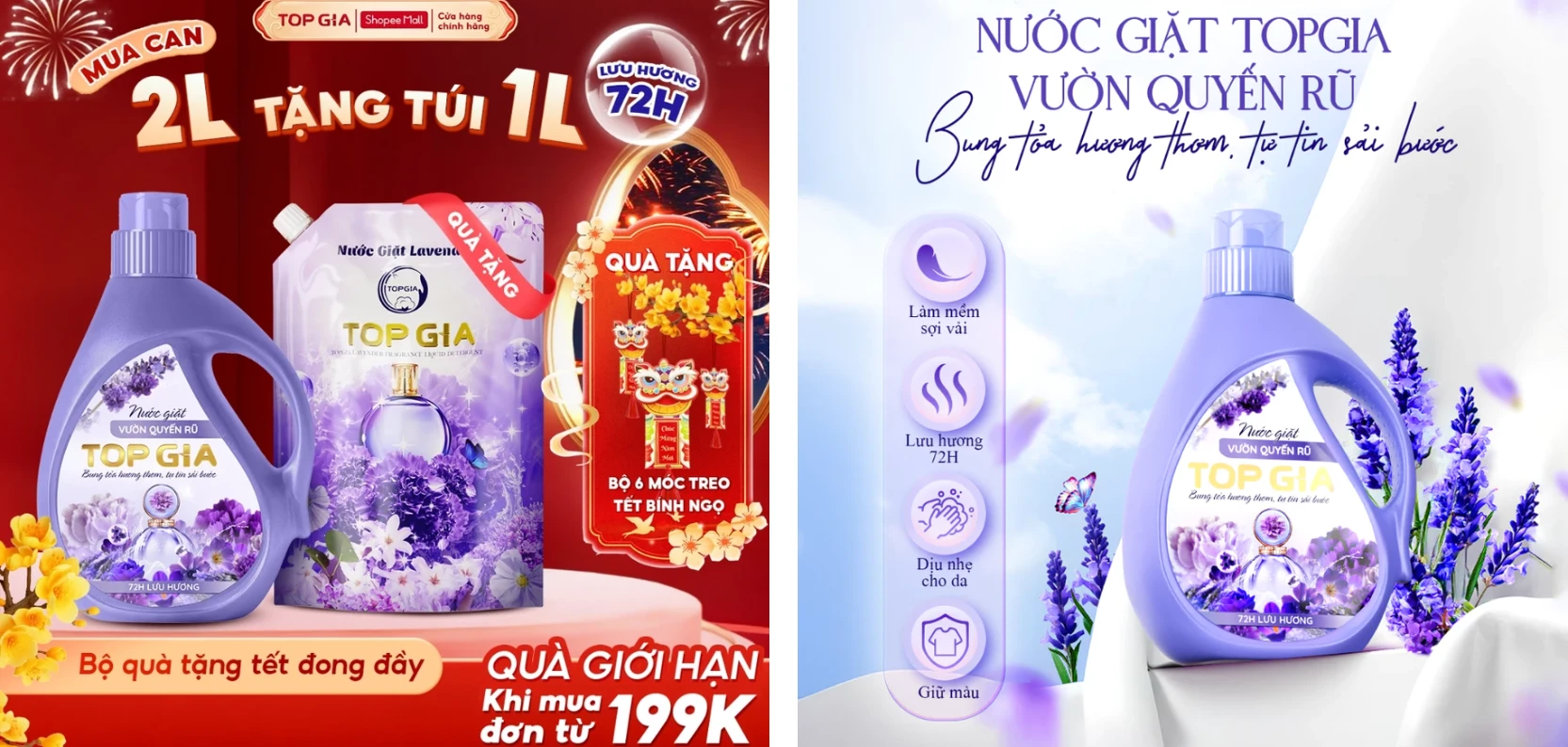 nước giặt TopGia