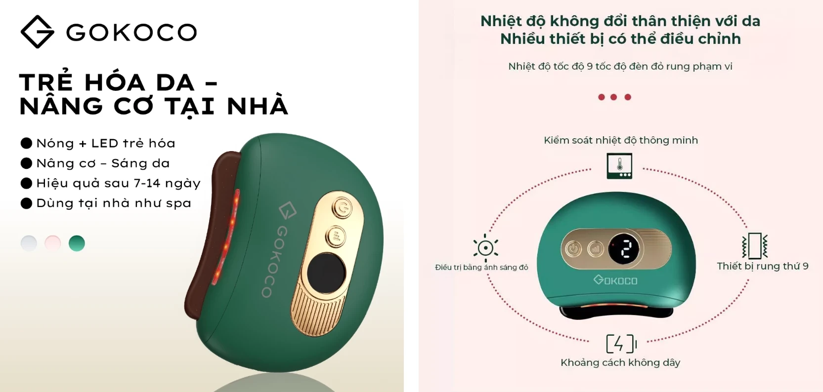 máy massage mặt GOKOCO