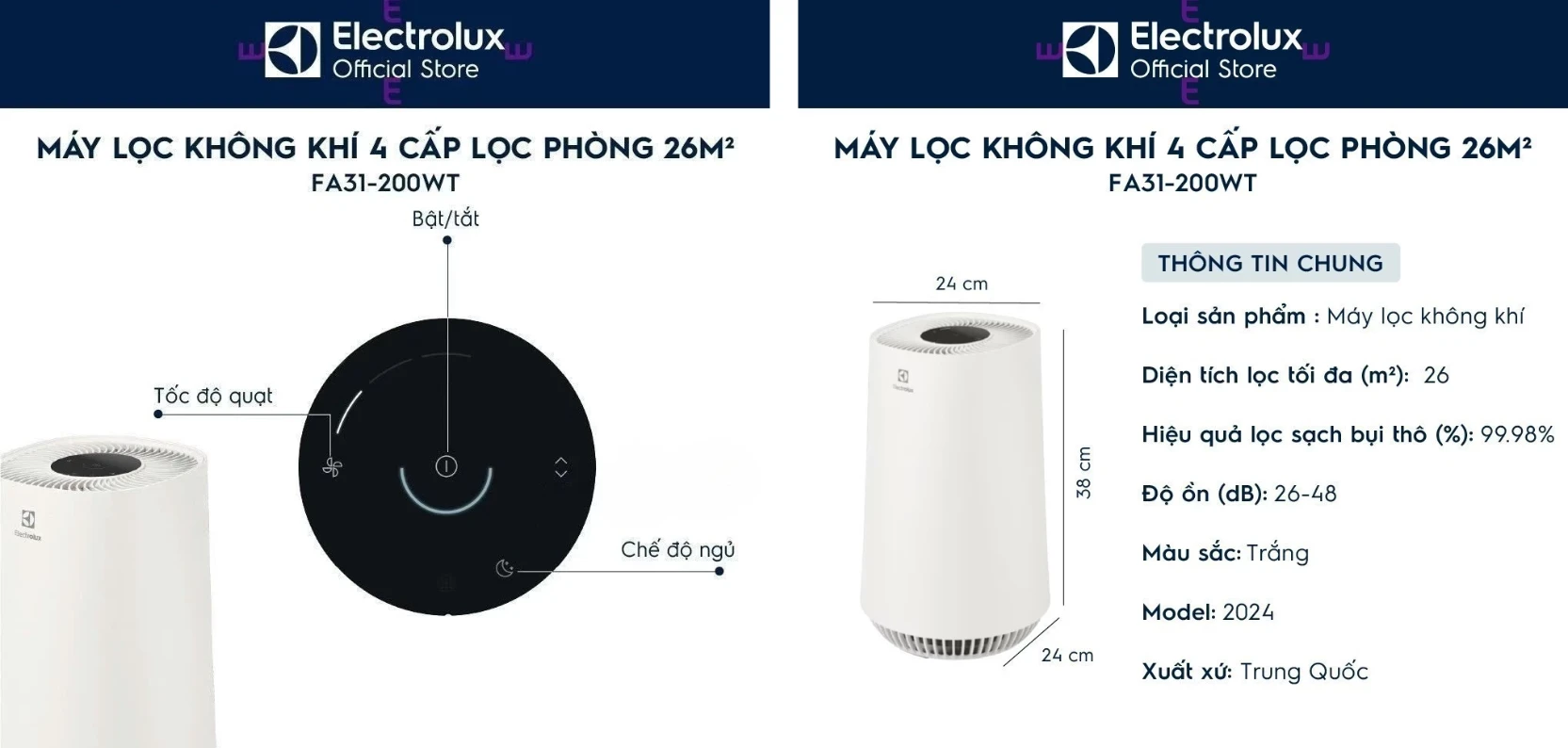 Máy Lọc Không Khí