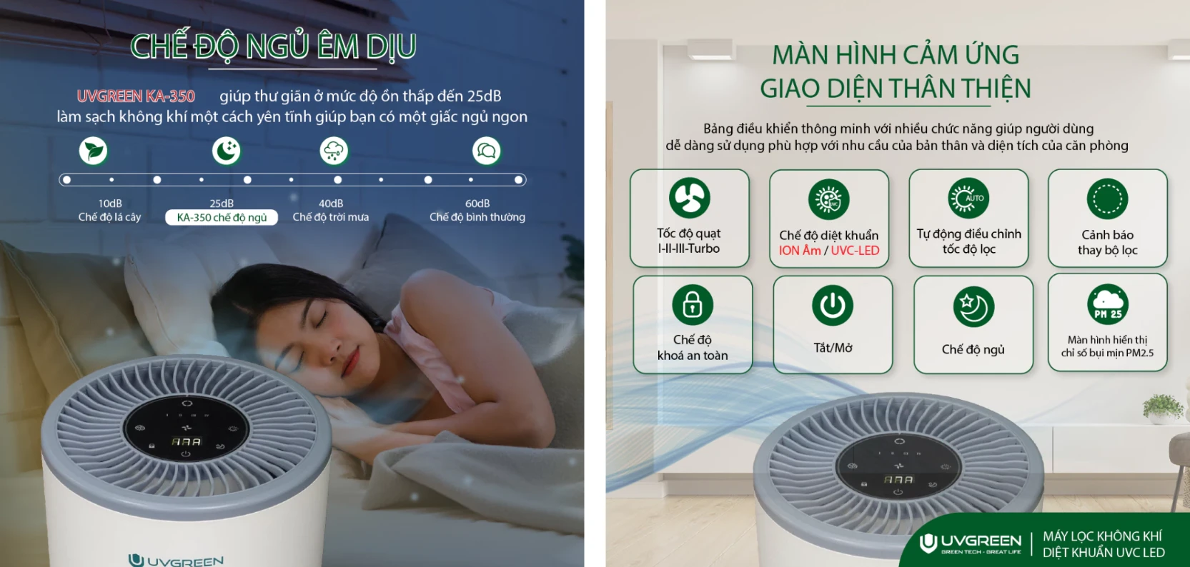 Máy lọc không khí UVGREEN
