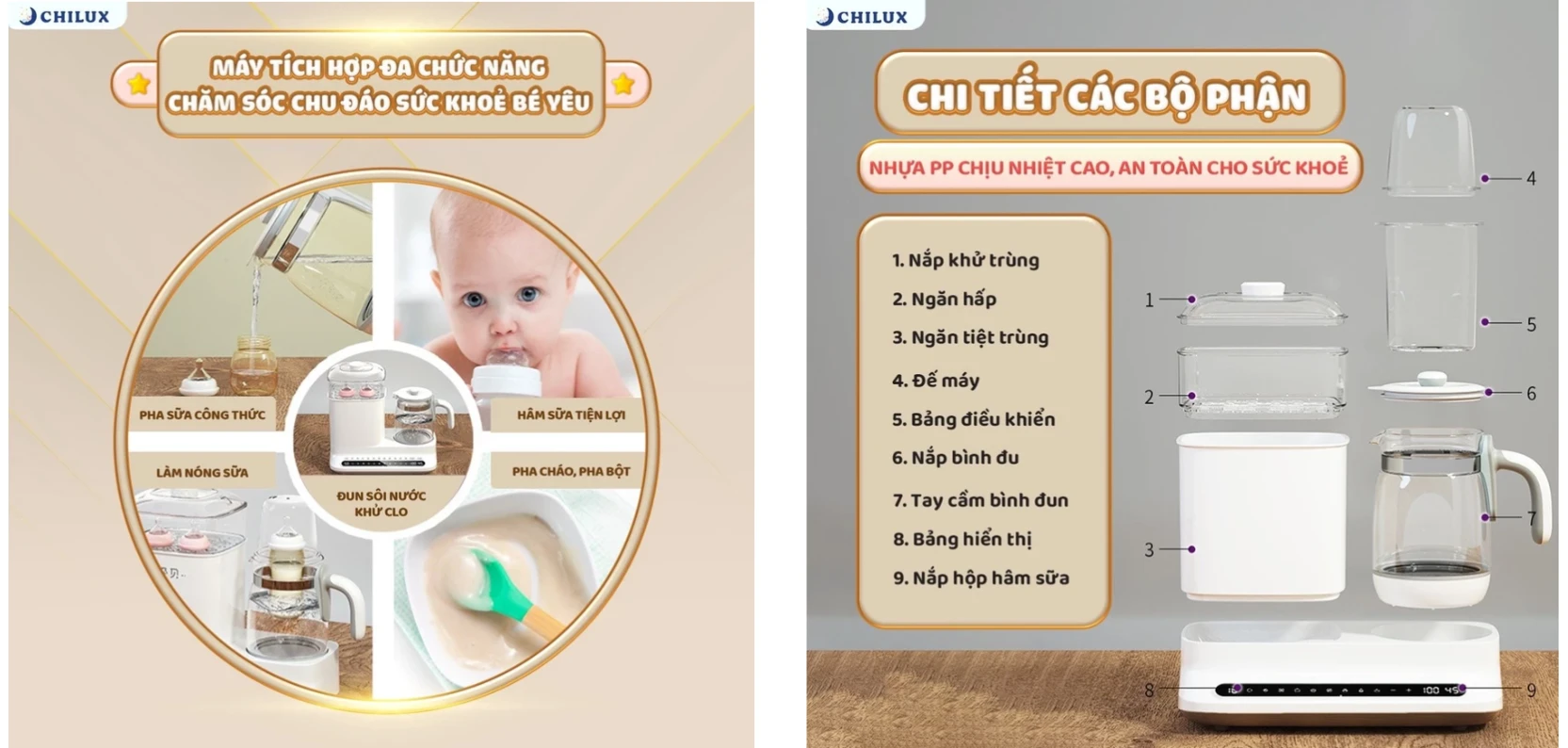 máy tiệt trùng Chilux C1