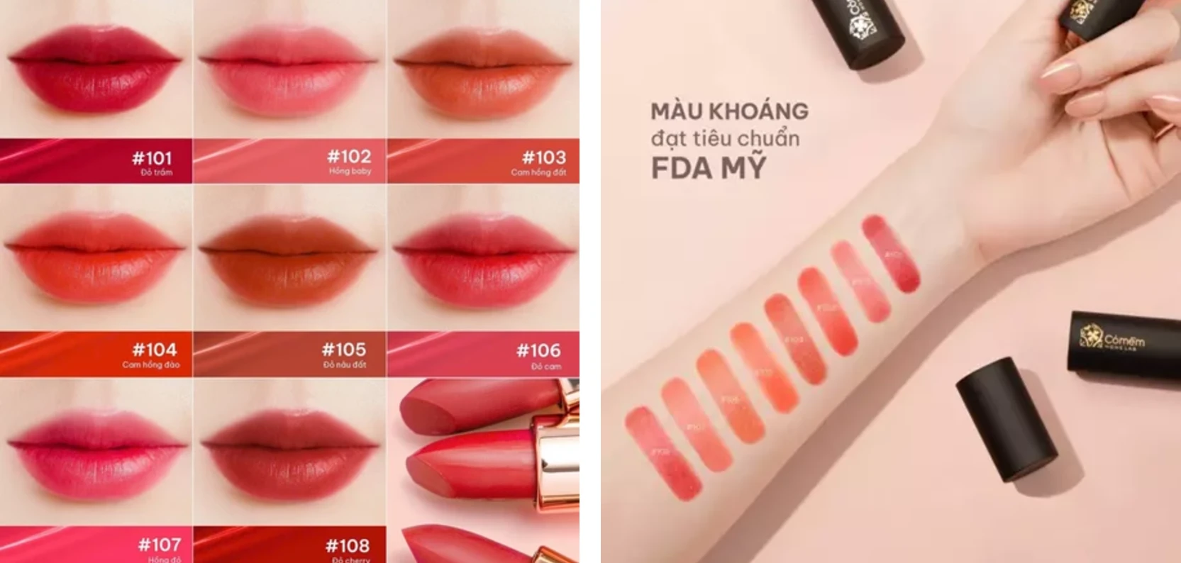 Son Môi Lụa Cỏ Mềm