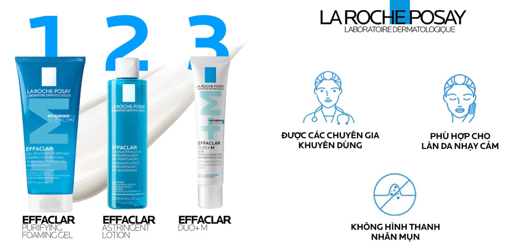 sữa rửa mặt La Roche Posay