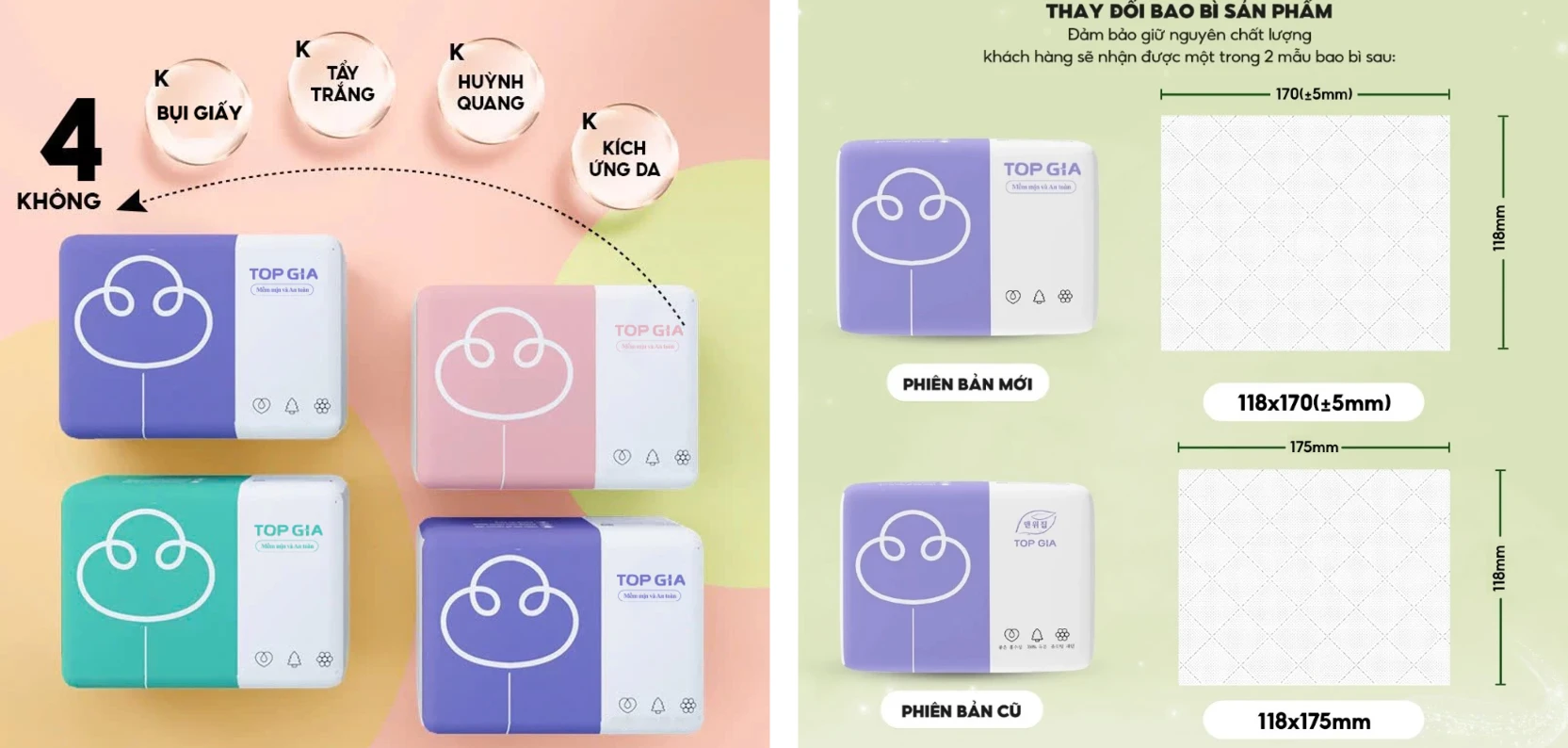 giấy ăn rút Topgia