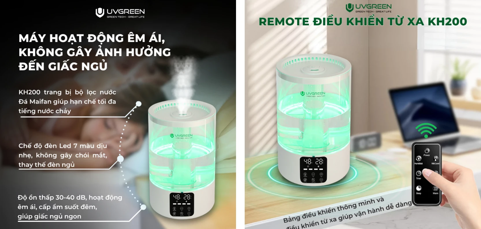 máy phun sương UVGREEN KH200