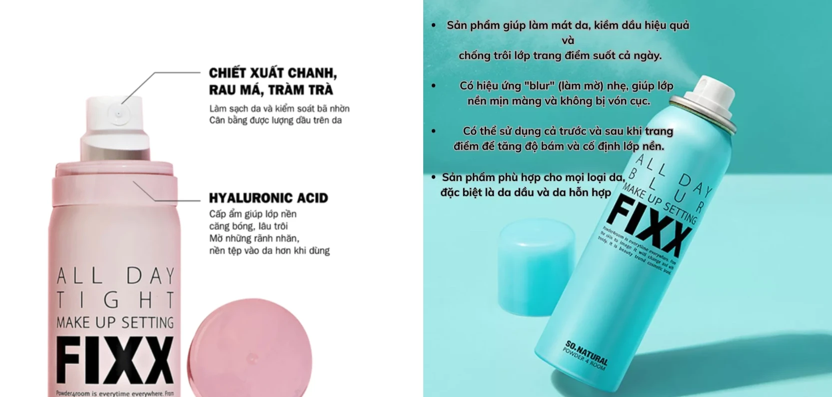 Xịt Khóa nền Fixx