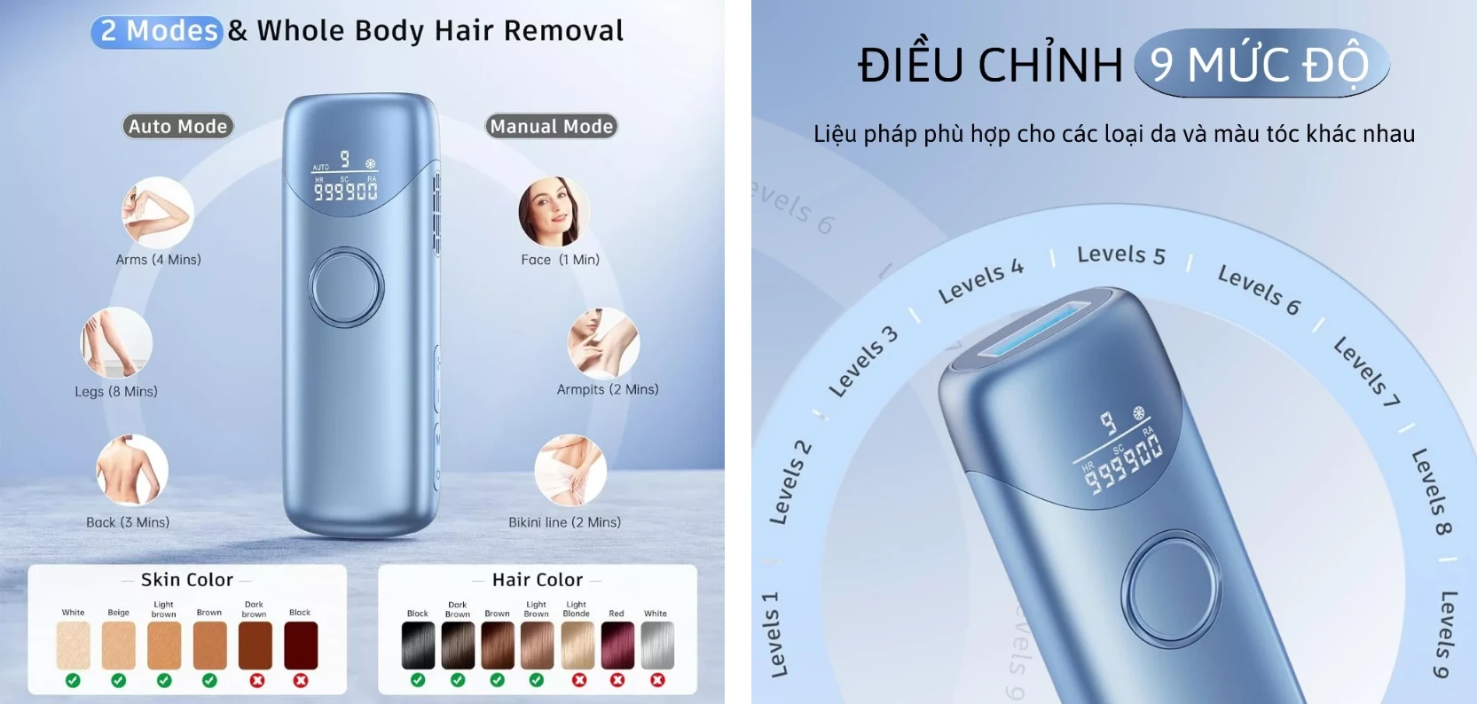 Máy triệt lông URMINE